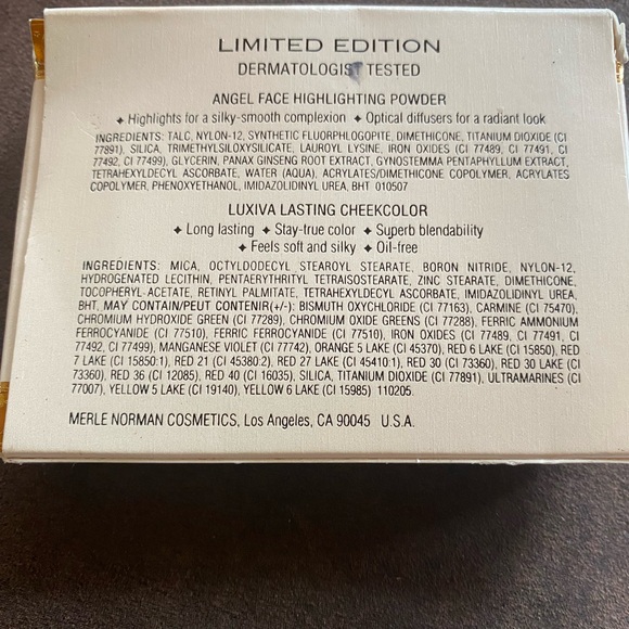 Merle Norman pretty cheeky blush and brightener fairy glow/dusty rose - Picture 3 of 4